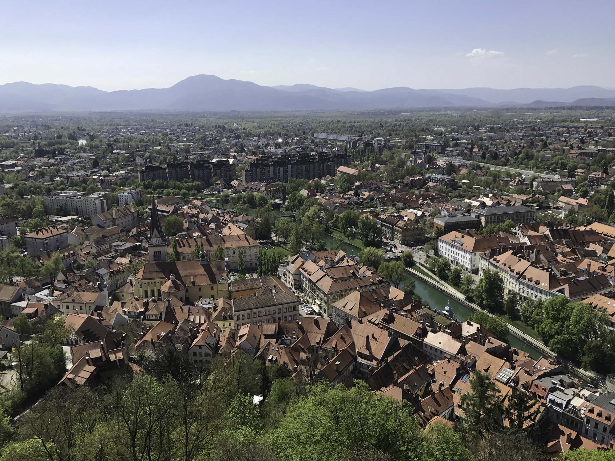 Sicht vom Aussichtsturm